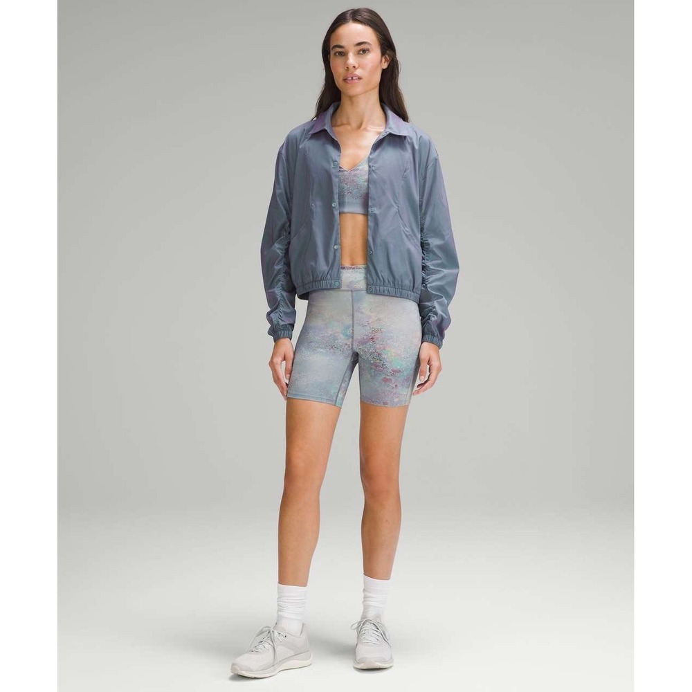 Lululemon Lab Iridescent Lightweight Ripstop Jacket Purple Teal Size‎ 10